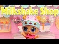 LOL Surprise Dolls Open a Num Noms Milkshake Shoppe! Featuring Sugar Queen, Fancy, and Coconut QT!