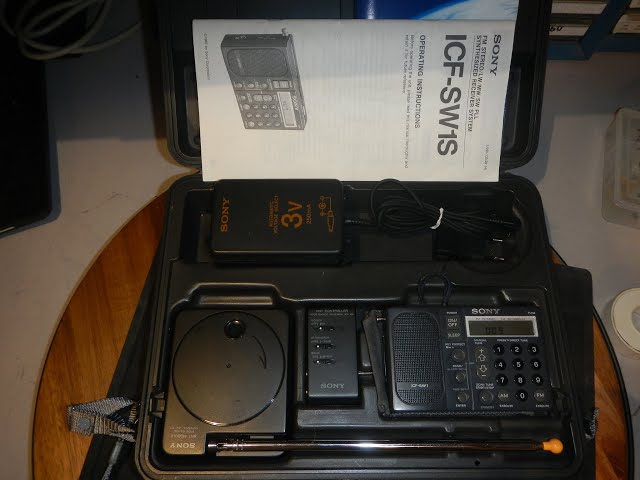 SONY ICF-SW1S メンテ済みです Sony ICF SW1S Repair - YouTube