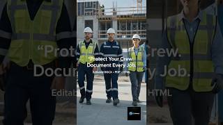 Electrical Job Safety Analysis Lockout Tagout Form | Template | Contractor DOCX PDF #new #ytshorts