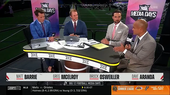 Baylor Football: Head Coach Dave Aranda ESPN Interview at Big 12 Media Day | July 8, 2025