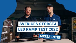 SVERIGES STÖRSTA LED RAMP TEST 2022 - Sverige - YouTube