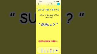 95% of SAT test takers waste time on THIS #satmath #shorts