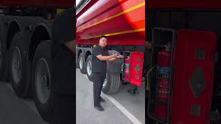 Heavy Duty Rear Dump Semi Trailer for Bulk Material Transport. #b2b