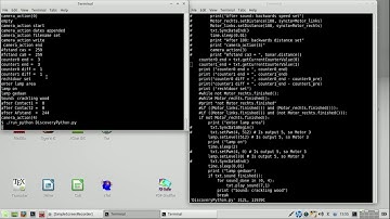 fischertechnik TXT controller : Discovery using Python2.7 ep. 66 - Counters, oops, floortest, camera
