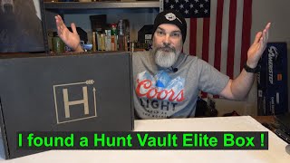 I cant believe I found a Hunt Vault Elite Collection Box !!!!!!!