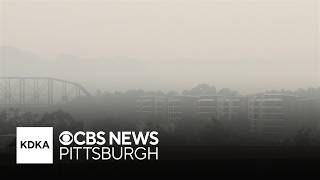 Wildfire smoke blankets Pittsburgh area, prompting air quality alerts