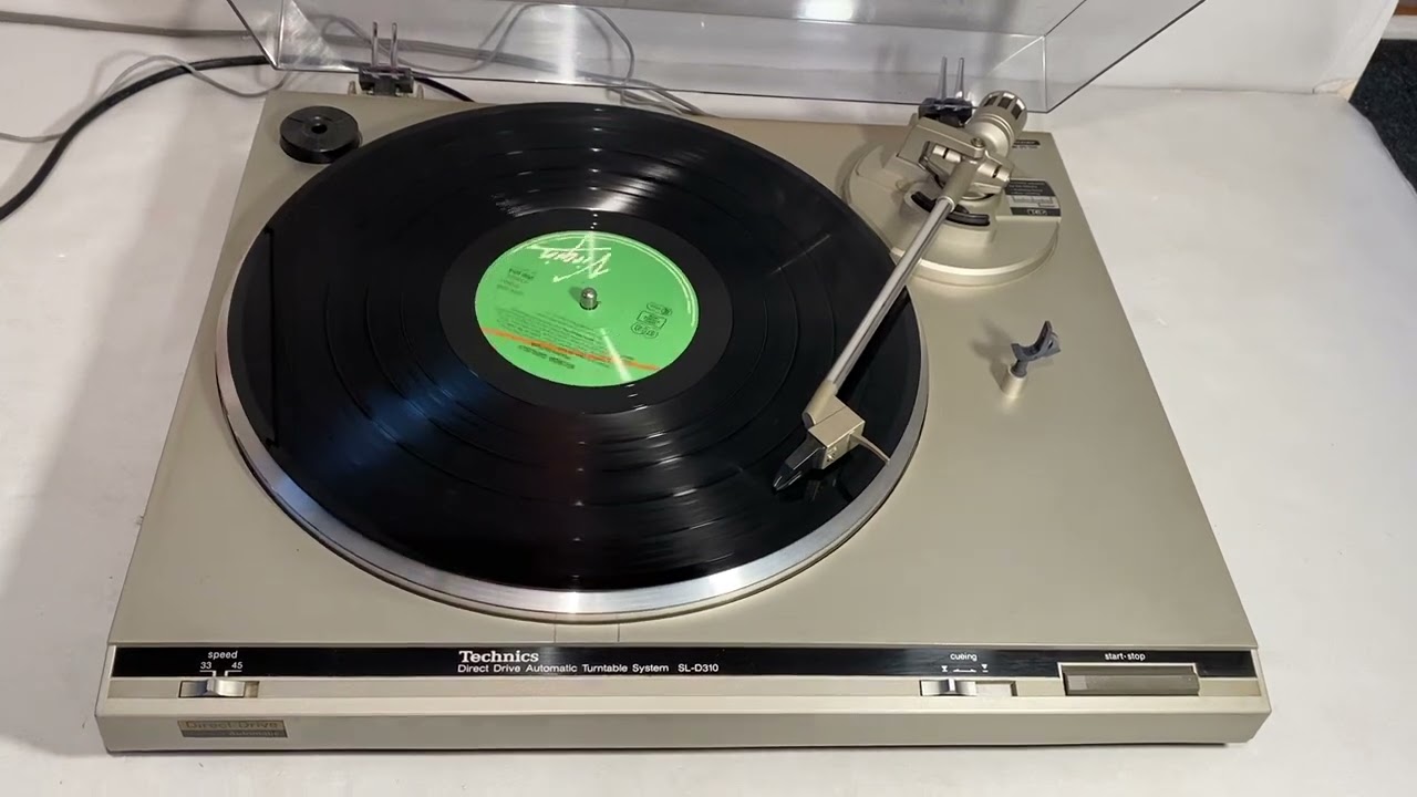 Technics SL-D310 direct drive record player - YouTube