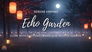 Echo Garden | Serene Ending Close with soothing echoes for restful clarity.
