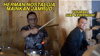 Drummer JAMRUD nostalgia... Yoiqball sikat habis asal british JAMRUD!