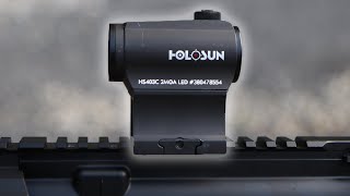 Holosun HS403C 2021 Review ( Under $200 Solar Red Dot!)