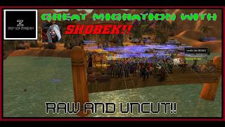 THE GREAT MIGRATION W/ SHOBEK!!! RAW AND UNCUT!!