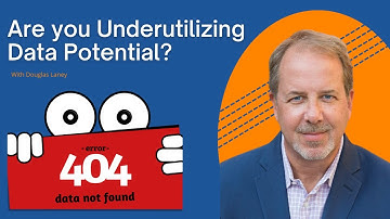 How to Utilize Data Potential? | Douglas Laney | Data Extraction Automation