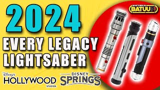JANUARY 2024 Every STAR WARS Lightsaber in Stock at Hollywood Studios Galaxy's Edge & Disney Springs