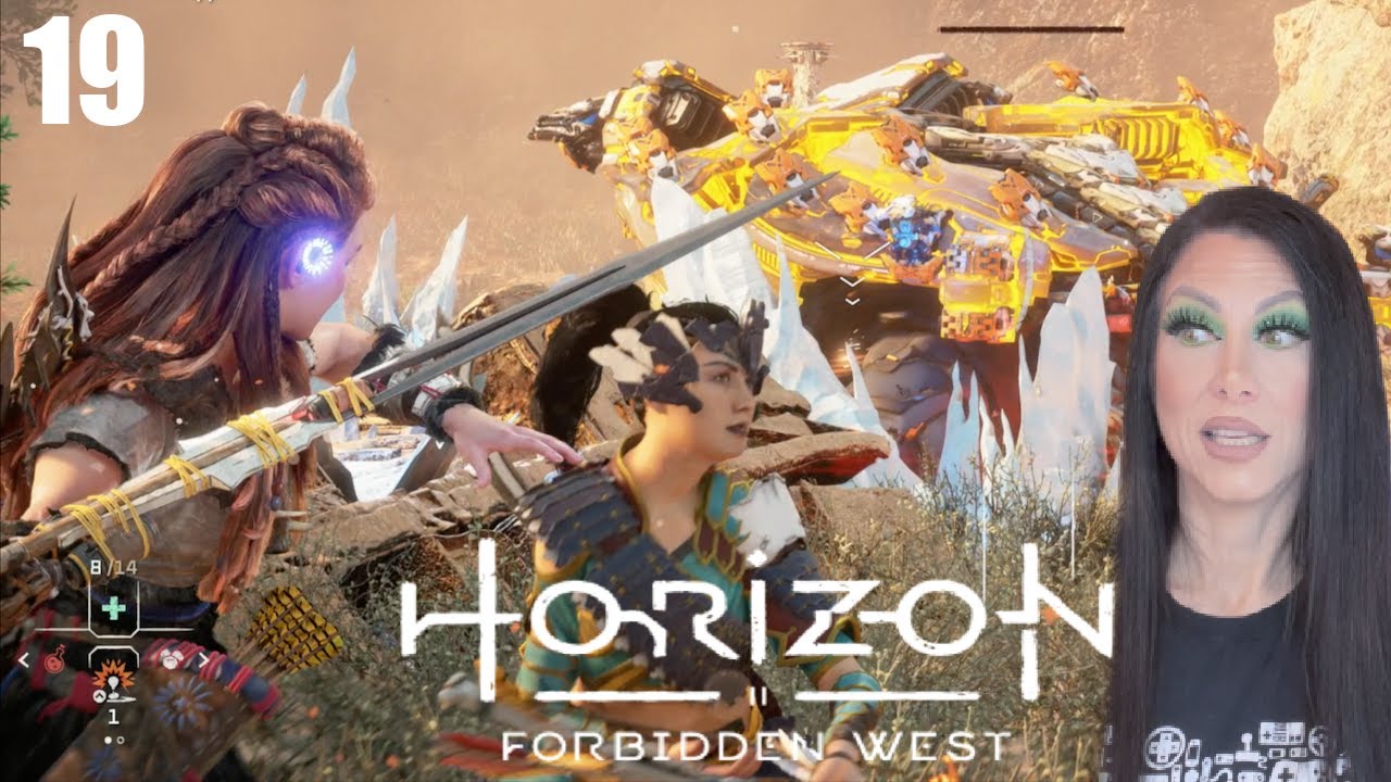 HORIZON FORBIDDEN WEST GAMEPLAY - THE BURNING BLOOMS & SHELLSNAPPER ...