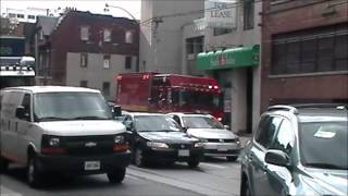 Toronto Fire Pumper 332,Highrise 332,District Chief 33 Responding