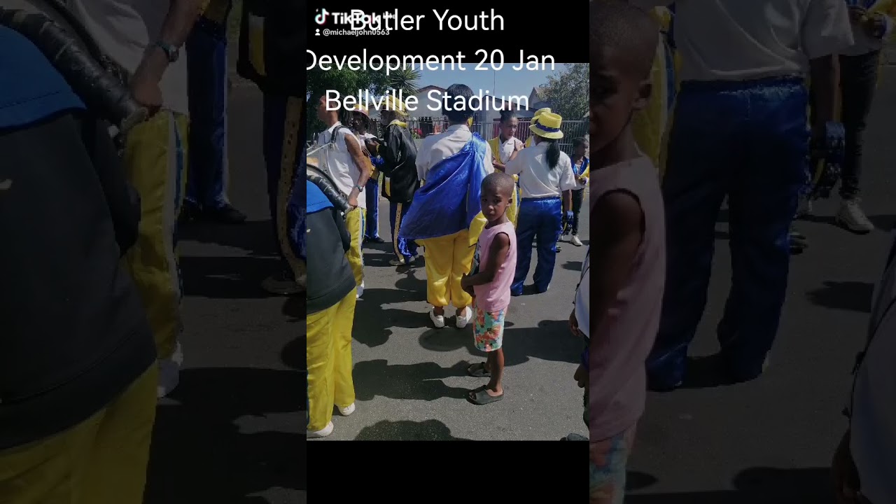 Butler Youth Development Minstrel Team 20 January Rozina Paarwater Stadium Bellville