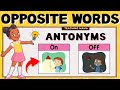 Antonyms  opposite words  learning for kids  what is antonyms  teaching mama