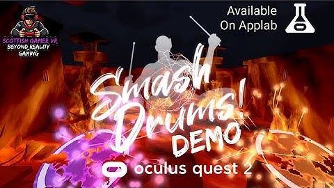 Smash Drum VR Demo | AppLab | Gameplay | Oculus Quest 2