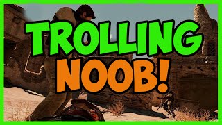 Uncharted 3   THE MOST EPIC NOOB! (Trolling Noob)