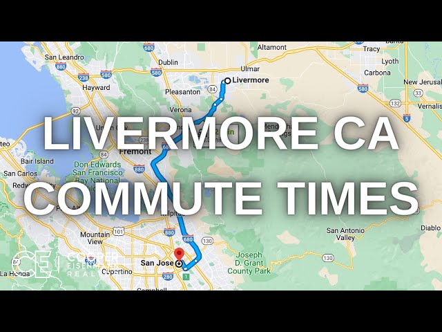 How long is the commute from LIVERMORE CA to the TECH JOBS??