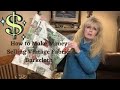 How to Make Money Selling Vintage Fabric: Barkcloth