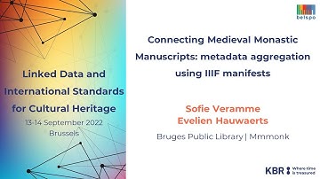 Connecting Medieval Monastic Manuscripts: metadata aggregation using IIIF manifests