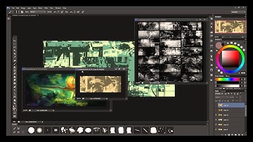 Digital Painting Tutorial : Custom Shapes Workflow part1