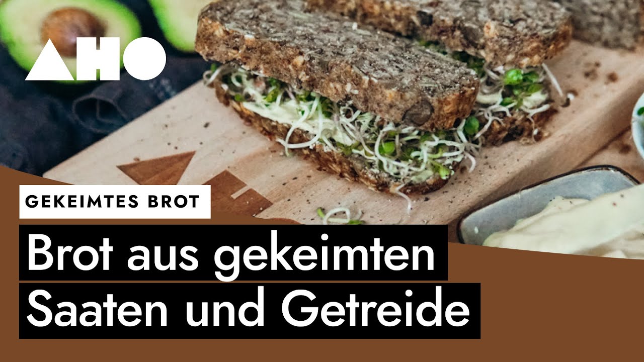 Sprossen Brotbackmischung aus gekeimten Saaten