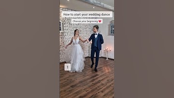 How to start your wedding dance ❤️ #weddingdance