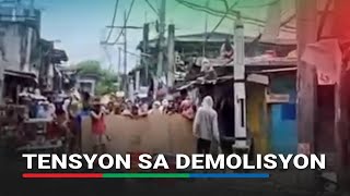 Chaos Erupts During Demolition At Icc Compound In Muntinlupa City Abs-Cbn News