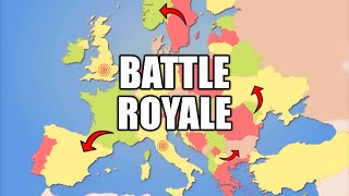 I Simulated a European Country Battle Royale..