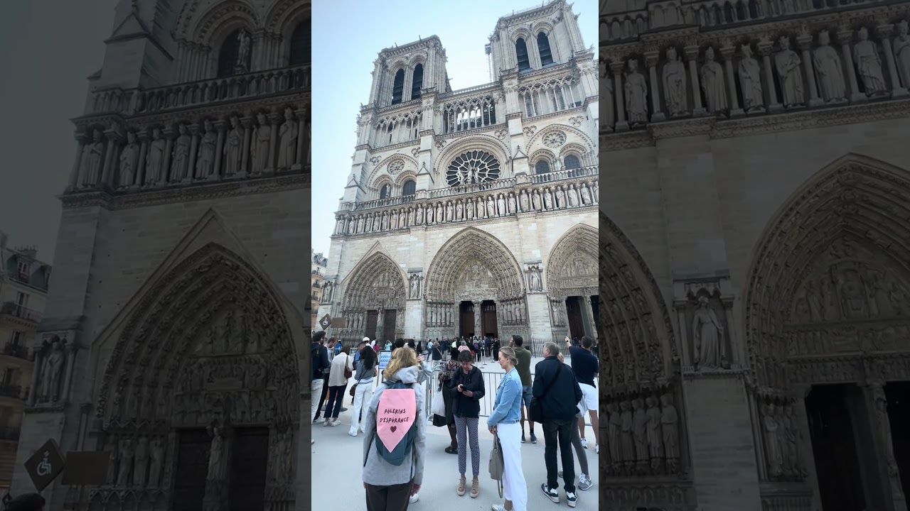 #catedral #notredame #paris #france #europe #traveling #parisroad #tourist #2026 #youtubeshorts