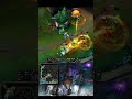 Supp Gap Converts into a Triple Kill #leagueoflegends #botlane #adc
