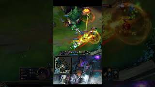 Supp Gap Converts into a Triple Kill #leagueoflegends #botlane #adc