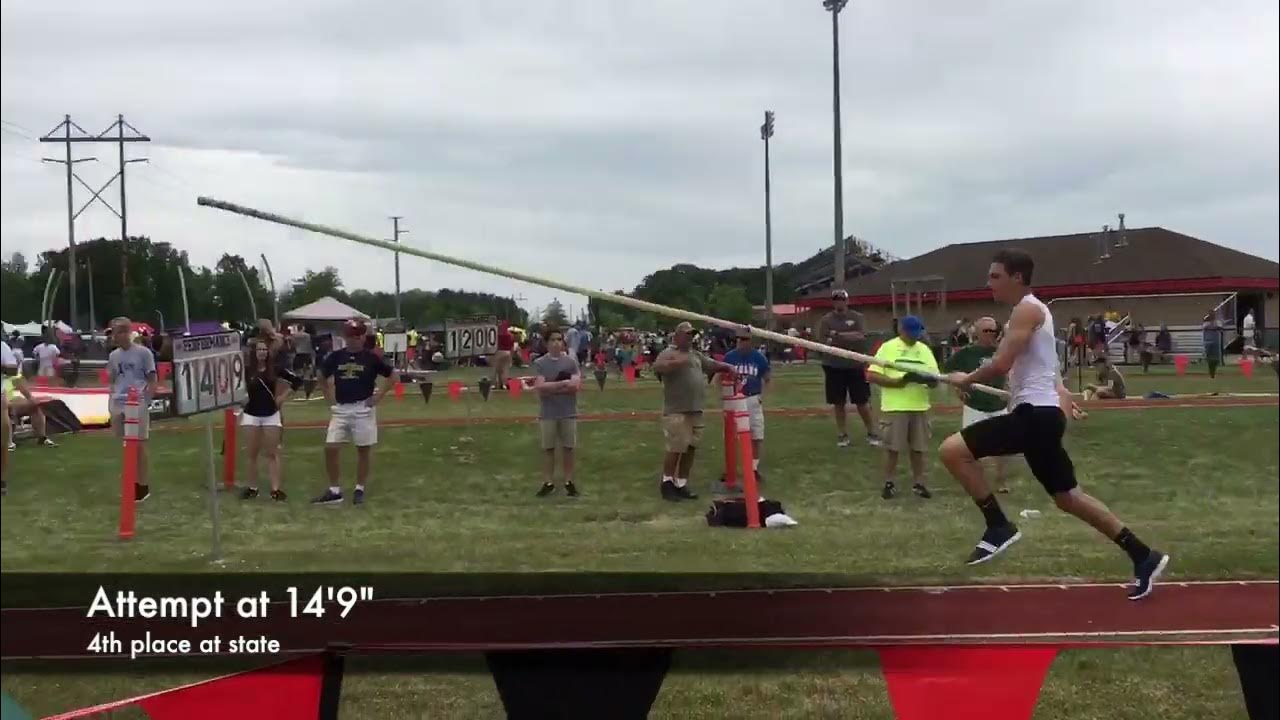 High School Pole Vault Progression 20152018 YouTube