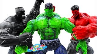 NGƯỜI KHỔNG LỒ XANH - HULK Đại Chiến SIÊU ÁC NHÂN RED HULK - Câu Chuyện Đồ Chơi