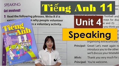 Tiếng Anh lớp 11 Unit 4 Speaking - Caring for those in need / HeartQueen Quyên Hoàng