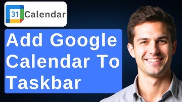 How To Put Google Calendar On Desktop Windows 10 Taskbar [2025 Guide]