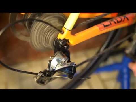 How to adjust a rear derailleur in less than 5 minutes!