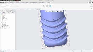 PTC Creo 4.0: Bottle using Surface Modeling | Zero Error | Industrial Desigining of Components
