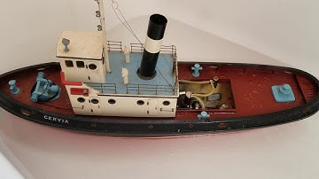 Saito Cervia live steam tug boat