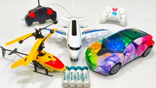 Radio Control Airbus A380 and Radio Control Helicopter, 3D Lights Rc Car, Remote Car, Airbus A380,