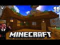 Our Humble Town BEGINS! | Let’s Play Minecraft Survival
