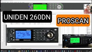UNIDEN 260/160DN - PROSCAN SOFTWARE