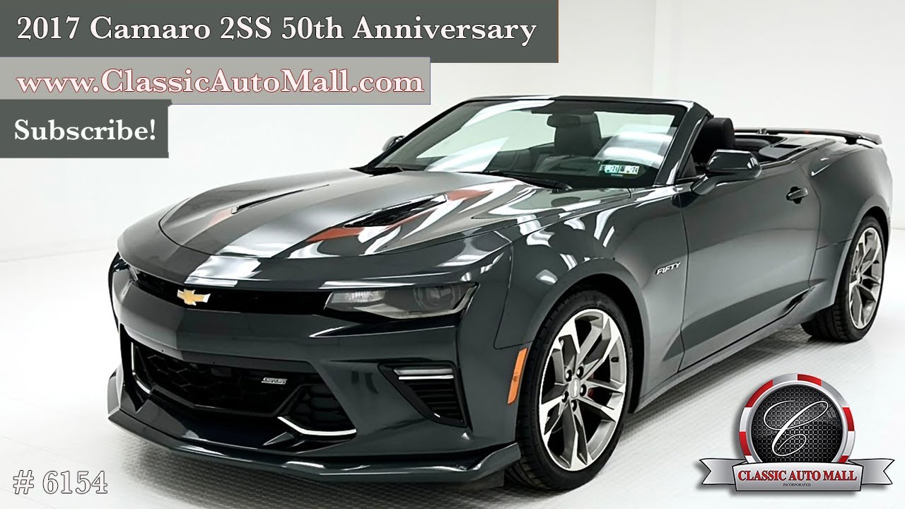 2017 Chevrolet Camaro 2SS Convertible 50th Anniversary