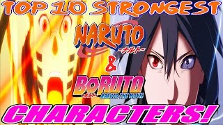 Top 10 Strongest Naruto {Gaiden & Boruto Movie} Characters (OUT OF DATE) - 200th Video!