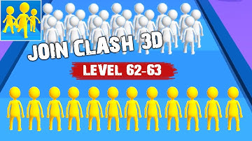 Join Clash 3D - Gameplay Walkthrough Level 62-63 Ios & Android