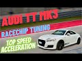 AUDI TT SLine MK3 - RACE CHIP TUNING - ACCELERATION &amp; TOP SPEED - INSTA360 X3 - 4K 60p