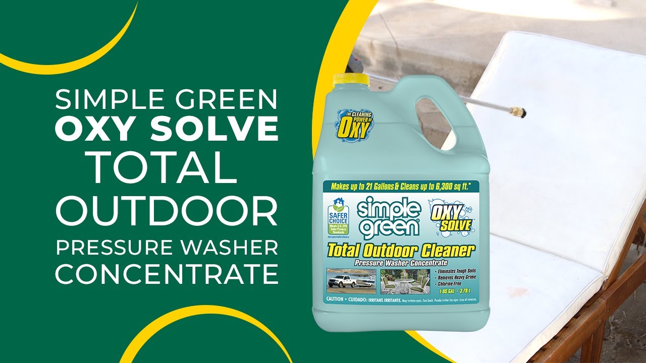 Simple Green | US | Household | Oxy Solve Total Outdoor Cleaner