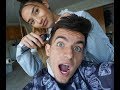 CUTTING MY BOYFRIENDS HAIR (OUR 1ST VIDEO!!!)